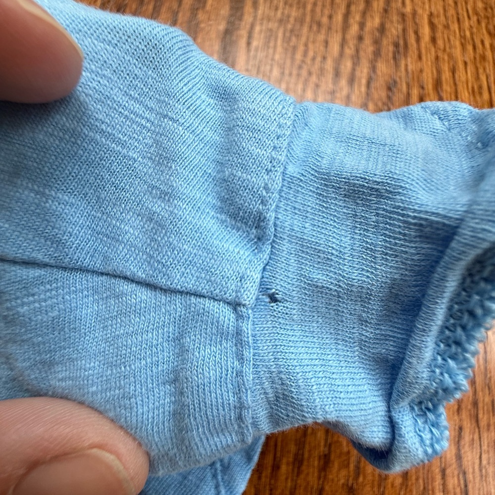 Primary Ruffle Flutter Sleeve Tee 5 - Picture 5 of 5